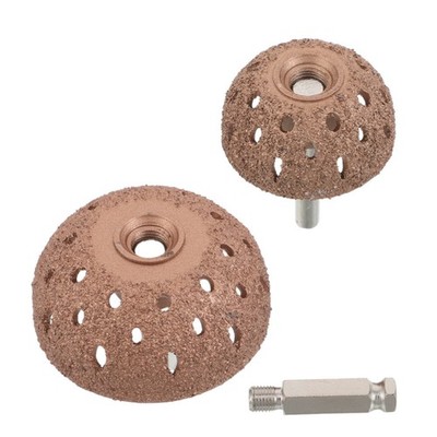 2Pcs Multi Color Tungsten Steel Abrasive Tire Buffer Wheels for Car Repair Tools