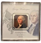 ULTRA RARE Limited Edition 1oz GEIGER .999 Silver Founding Fathers 49/100
