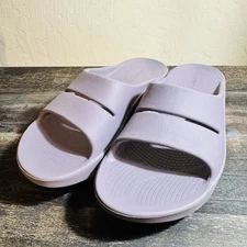 Oofos Ooahh Purple Slide Sandals Recovery Comfort Men’s Size 6 Women’s Size 8
