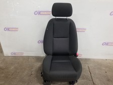 11 2011 Gmc Sierra 1500 Sle Seat Front Right Passenger Black Cloth