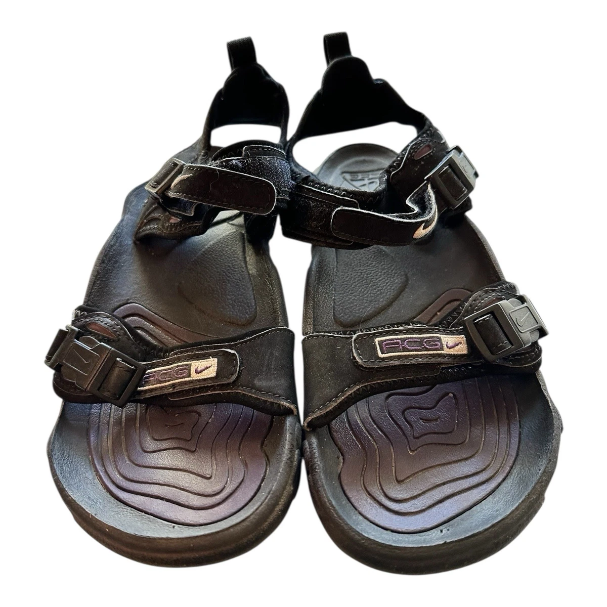 Nike ACG Santiam 4 Sport Sandals 312839-001 Men Size‎ 12 Black Red Vintage 2011 Nike ACG Straprunner Outdoor Hiking Sport | Mercari main image 3