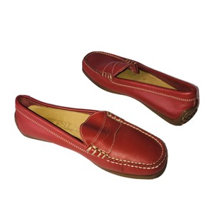 red moccasins womens