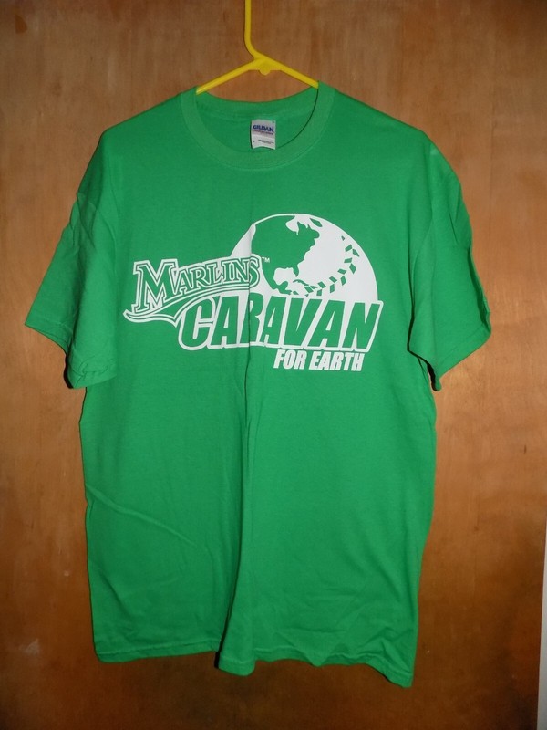 FLORIDA MARLINS - CARAVAN FOR EARTH T-SHIRT [L]