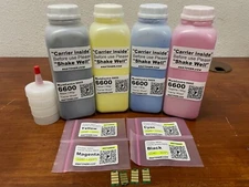 (180g x 4) Toner Refill for Xerox Phaser 6600, WorkCentre 6605 + 4 Chip (M)  !!!