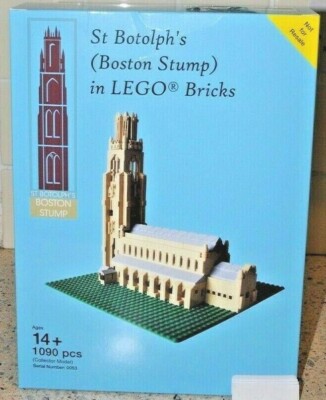 Rare Limited Ed Bright Bricks LEGO Botolph's Boston Stump Kit of only  500 UK