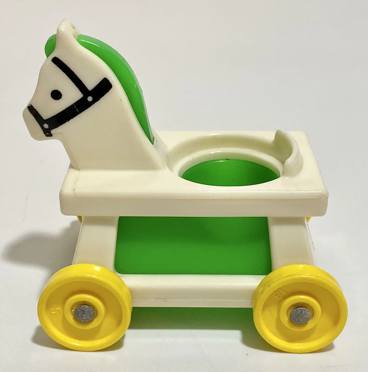 Fisher price riding 2024 horse on wheels
