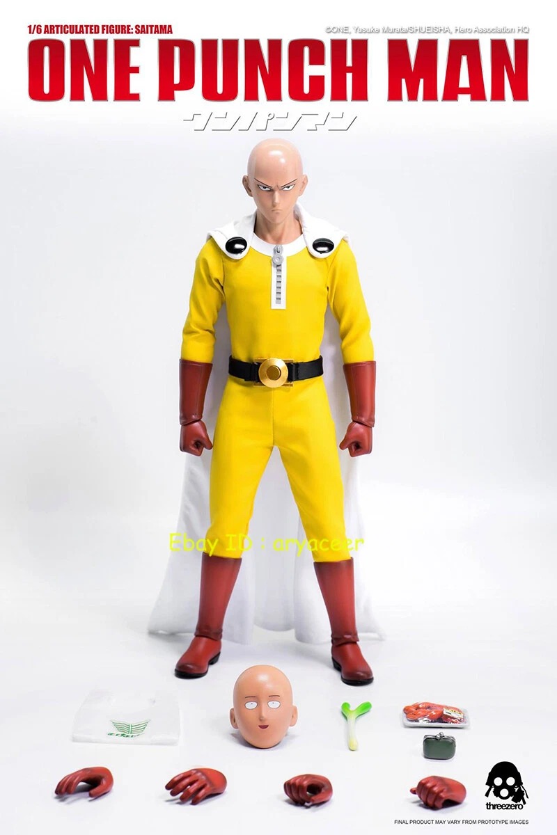 3A ThreeZero One Punch Man 1 6 Saitama Collectible Action Figure