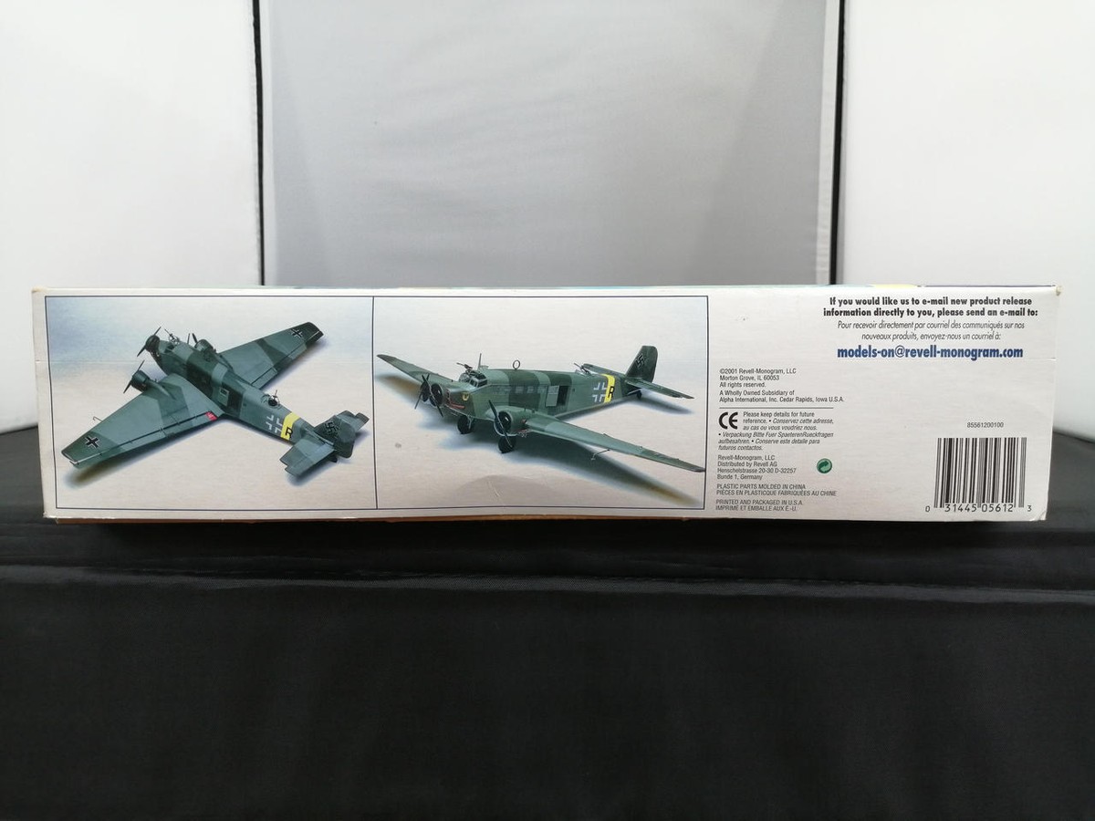 【新品・希少品】Revell Junkers Ju 52/3m Revell 85-5612 Junkersju52/3M | eBay