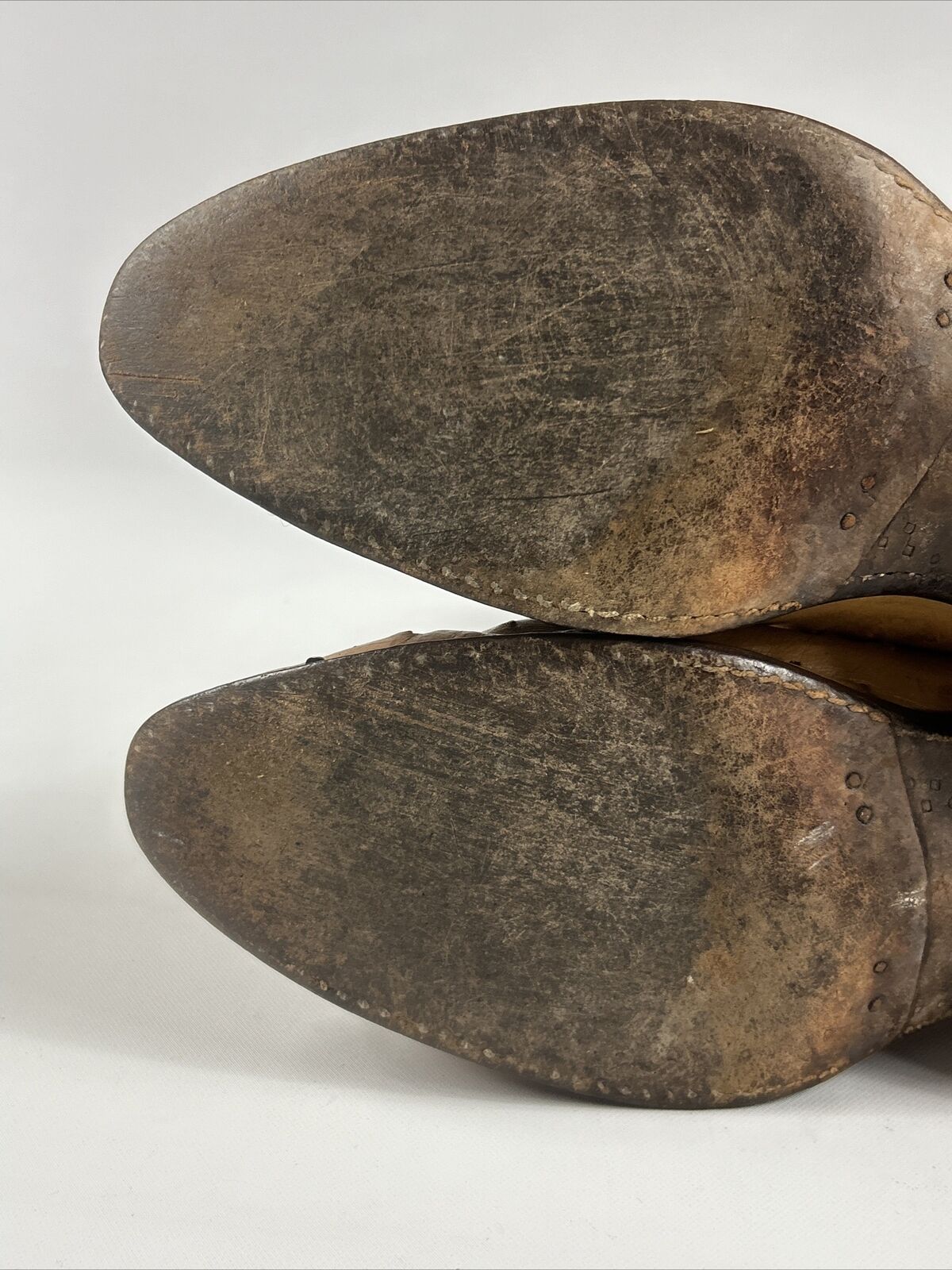Dan Post Cowboy Boots Men's Size 9 Tan Leather Os… - image 21