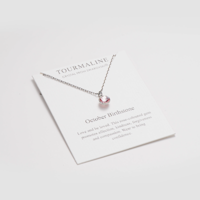 Orecchini Con Pietra Portafortuna Di Ottobre (tormalina) Creati Con - Foto 3