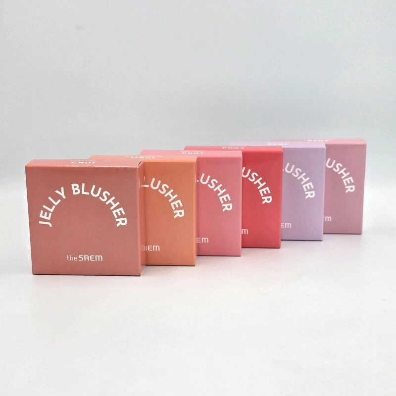 [the SAEM] Colorete de gelatina 4,5 g / 6 colores / Cosméticos coreanos Foto 2 de 4