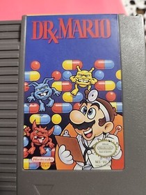 Dr. Mario - NINTENDO NES - solo carrello - autentico - cartuccia gioco vintage NTSC 