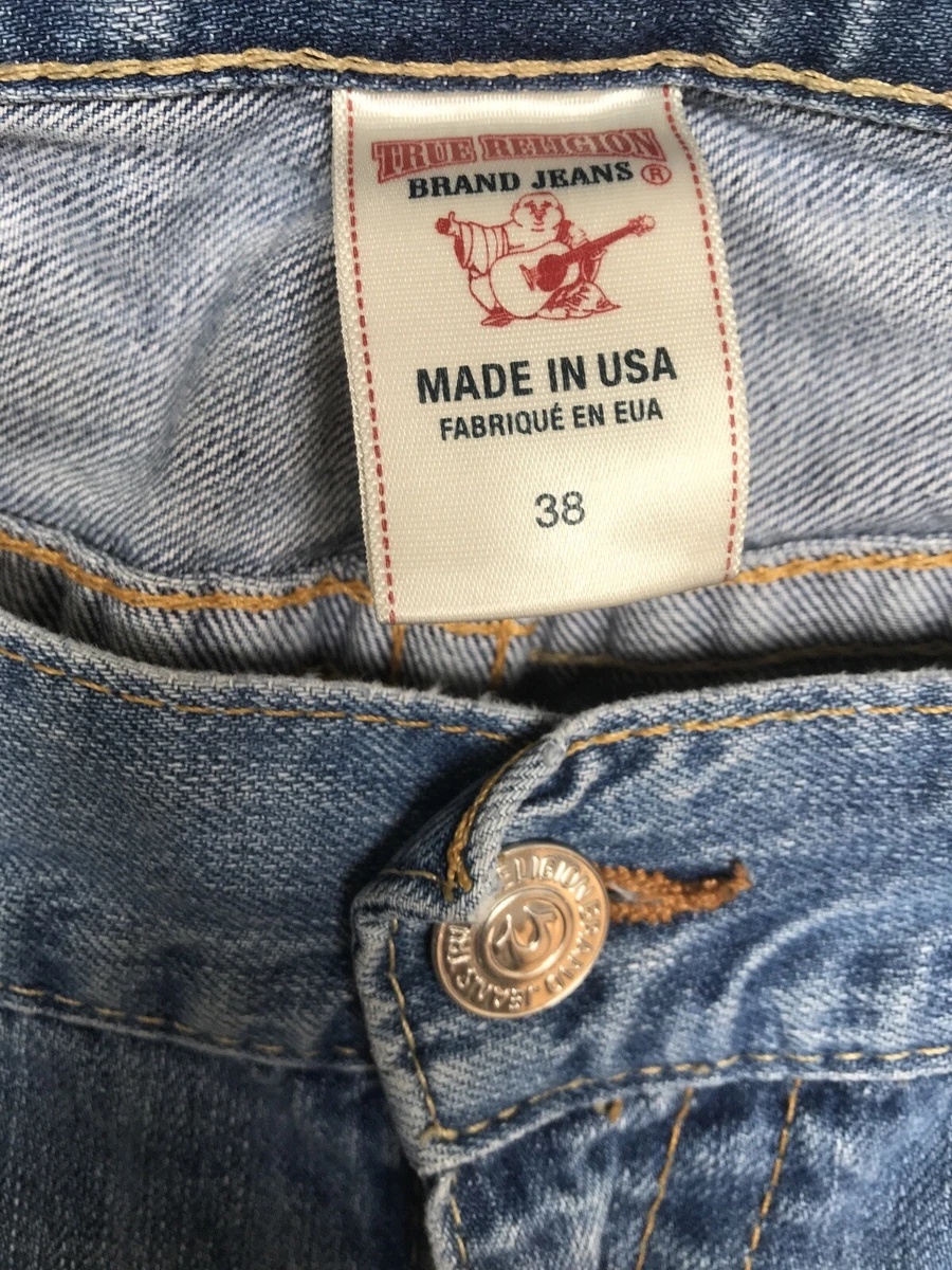 True Religion RN 112790 CA 57414 Gently Used USA Made Preowned Size 38 Straight
