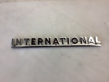 1950s International Truck R Series Chrome Emblem 17 1950s International Truck R Series Chrome Emblem 17