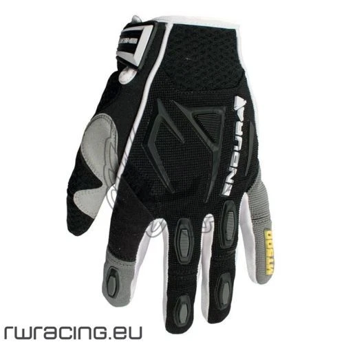 Guanti bici / mtb / freeride / downhill ENDURA MT500 verdi / neri / arancioni - Imagen 5 de 7