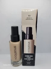 SMASHBOX STUDIO SKIN 24 HOUR HYDRA FOUNDATION FAIR NEUTRAL 0.3 NIB