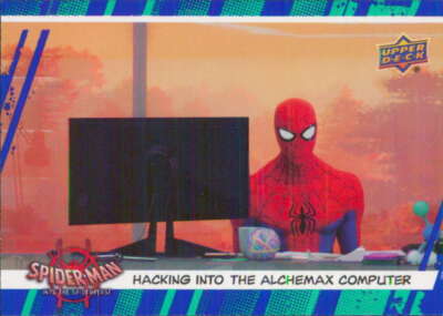 2022 Marvel Spider-man #40 Hacking into the Alchemax Computer