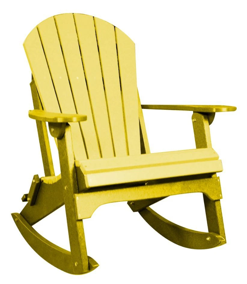 Poly Adirondack Rocker | American Made by Amish Craftsmen - Image 3 of 4