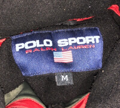 90s VTG Polo Sport by Ralph Lauren Zip Up Jacket with Hood Men's