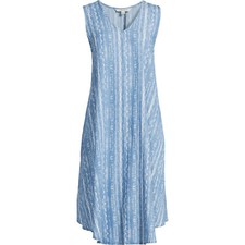 Pioneer Woman Dress Small Blue Sleeveless NWT