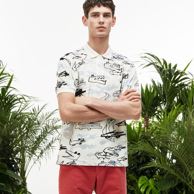 Lacoste Runway Oversized Croc Graffiti 