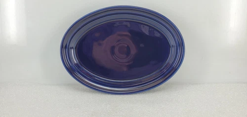OVAL PLATTER small PLATE cobalt blue NEW FIESTA 9 5/8"