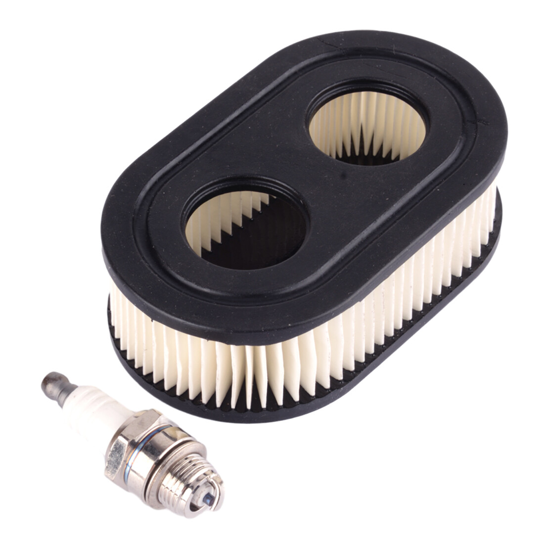 Luftfilter + Zündkerzen Set Für Troy-Bilt Rasenmäher – TB110, TB115, TB200, TB230, TB240, TB320, TB330, TB370