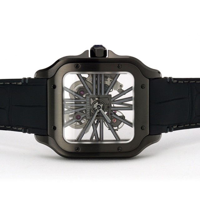 Cartier Santos Men's Clear Watch 
