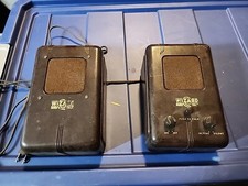 Rare Vintage Wizard Bakelite Model D2606 Handi Talk Intercom 1940s  