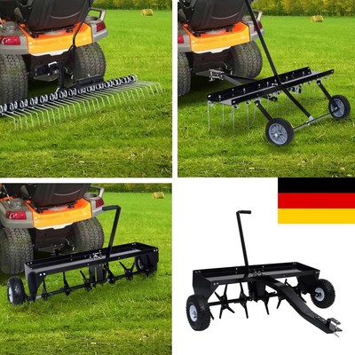 Entmooser für Rasentraktor Vertikutierer Rasenlüfter Rasenbelüfter