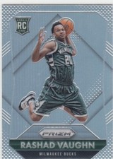 2015-16 Rashad Vaughn Panini Prizm SILVER ROOKIE HOLO #332 - Bucks UNLV