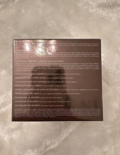ESTEE LAUDER BRONZE GODDESS Body Salt Scrub 15.5oz BNIB Sealed - Picture 2 of 3
