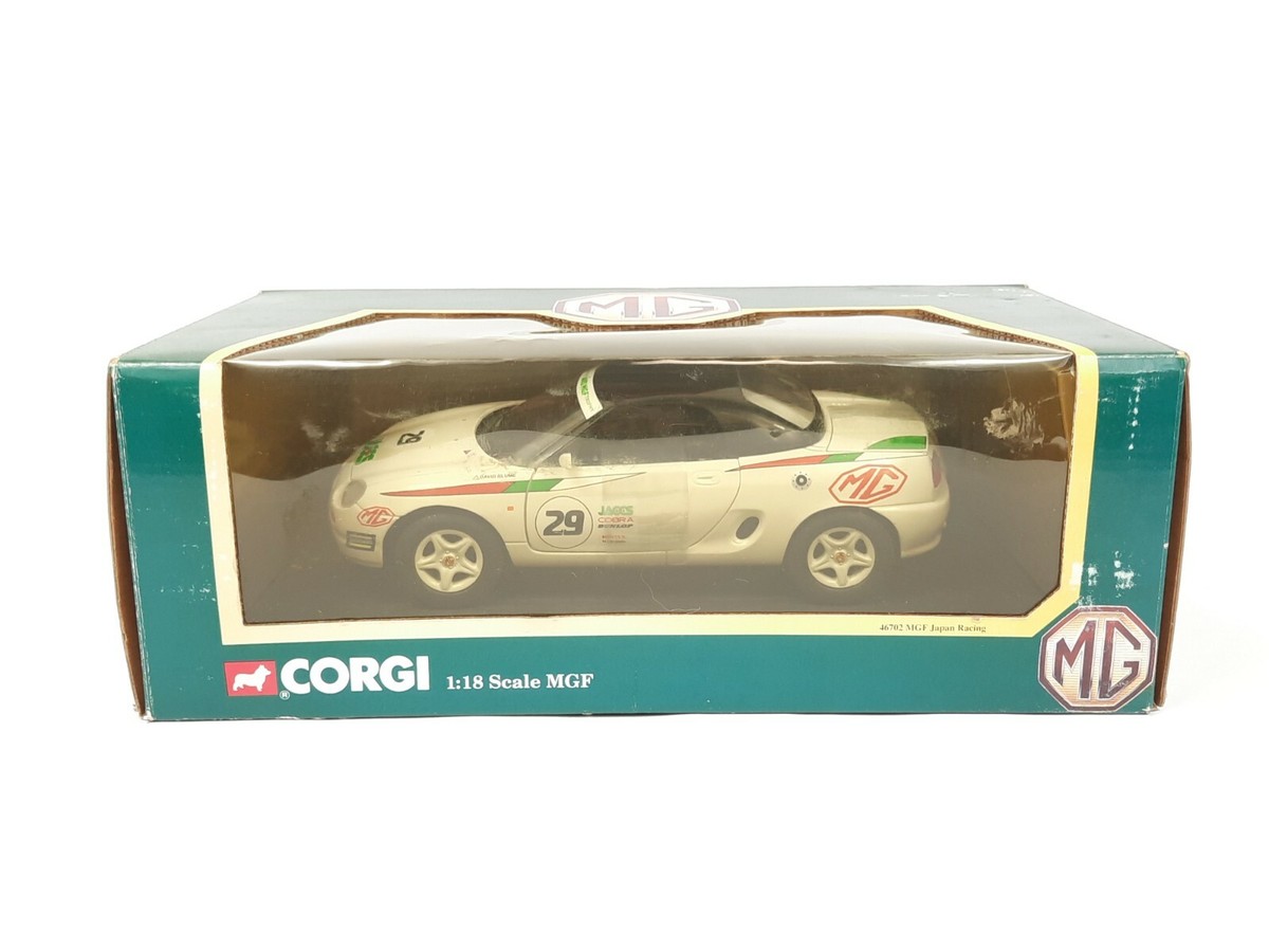 Corgi MGF 1.8i VVC Roadster Japan Racing 1:18 Diecast Model Car