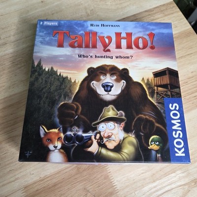 Tally Ho! Tile Board Game Kosmos  Complete UNPUNCHED Rudi Hoffman  2015 Hunting