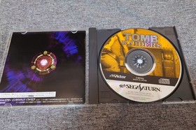Tomb Raider Sega Saturn Victor CIB with Obi Spine Card Reg Card NM Japan NTSC-J
