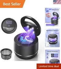 Ultrasonic Dental Cleaner Retainer Jewelry Night Guard Toothbrush 48kHz