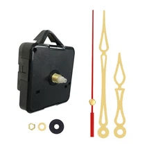 New DIY Clock Movement Mechanism Hands Wall Repair Parts Kit Long Shaft Silent