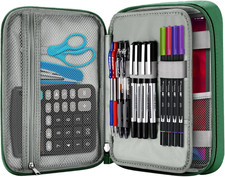Big Capacity Storage Pouch Marker Pen Pencil Case Simple Stationery Bag Box Art