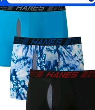 Hanes Premium Men's Xtemp Total Support Pouch 3pk Boxer Briefs Large