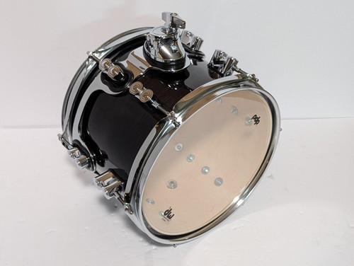 PDP by DW Concept Maple Tom 10 x 8 Ebony Stain Lacquer - Picture 5 of 7