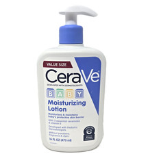 CeraVe Baby Lotion, Gentle Baby Skin Care with Ceramides, 16 fl oz