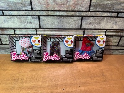 Barbie Comics Super Hero Clothes 3x Lot