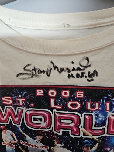 Awesome 2006 St Louis Cardinals World Champions T-Shirt Signed - Picture 2 of 12
