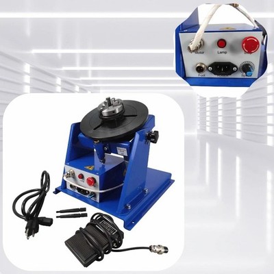 BWJ-10 110V 10KG Welding Positioner Turntable 0-90 Degree with 65mm Chuck