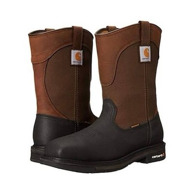 Carhartt CMP1258-11.5M Square Steel Toe Waterproof Wellington Work Boots for Men