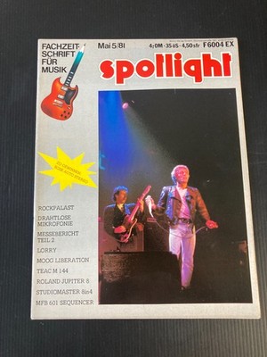 spotlight 5/1981 THE WHO Rockpalast im WDR Fernsehen LORRY