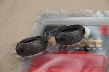 NEW in box VINTAGE Millet 1" steel ENGRAVED rifle scope rings