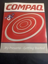 2000 Compaq Manual My Presario - Getting Started Book Manual Only New, Sealed