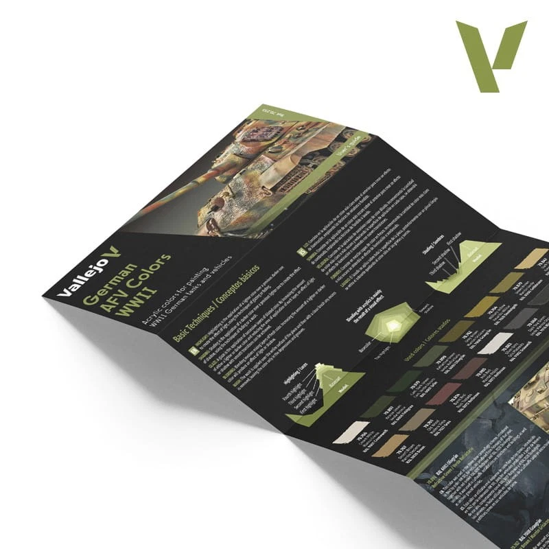 VALLEJO 70255 German AFV Colors WWII (16 paints) [PAINT SET] - Bild 4 von 4