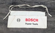 Vintage Bosch Power Tools 19" Soft Canvas 3 Pocket Contractors Tool Apron